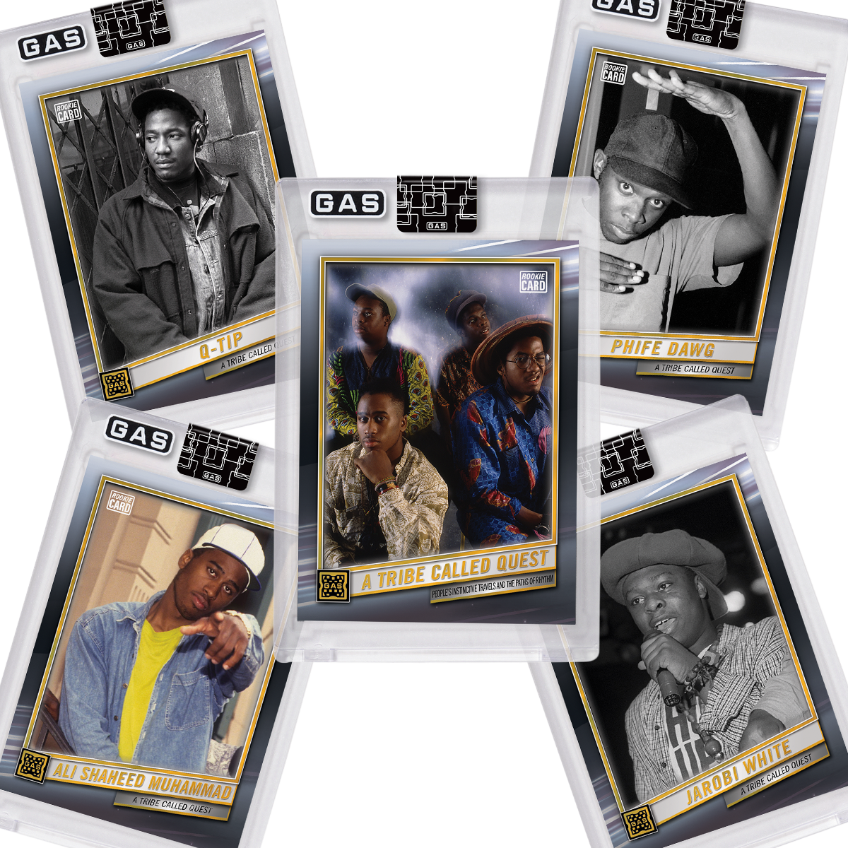 The Official A Tribe Called Quest GAS Trading Cards Set