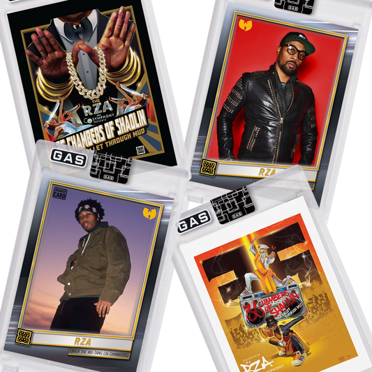 The Official RZA 2023 GAS Hip-Hop Trading Cards Set