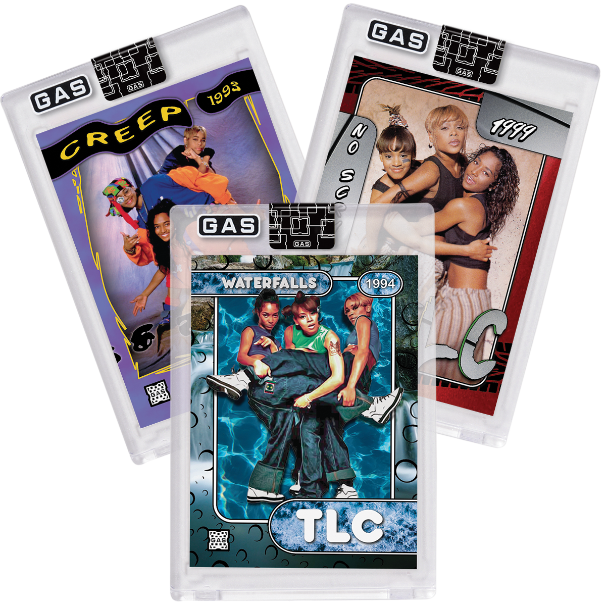The Official TLC GAS Trading Cards Set