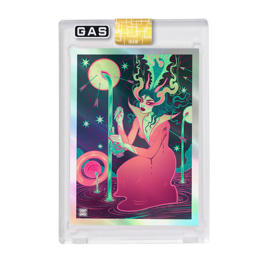Limited Edition GAS Tara McPherson Rainbow Foil Card