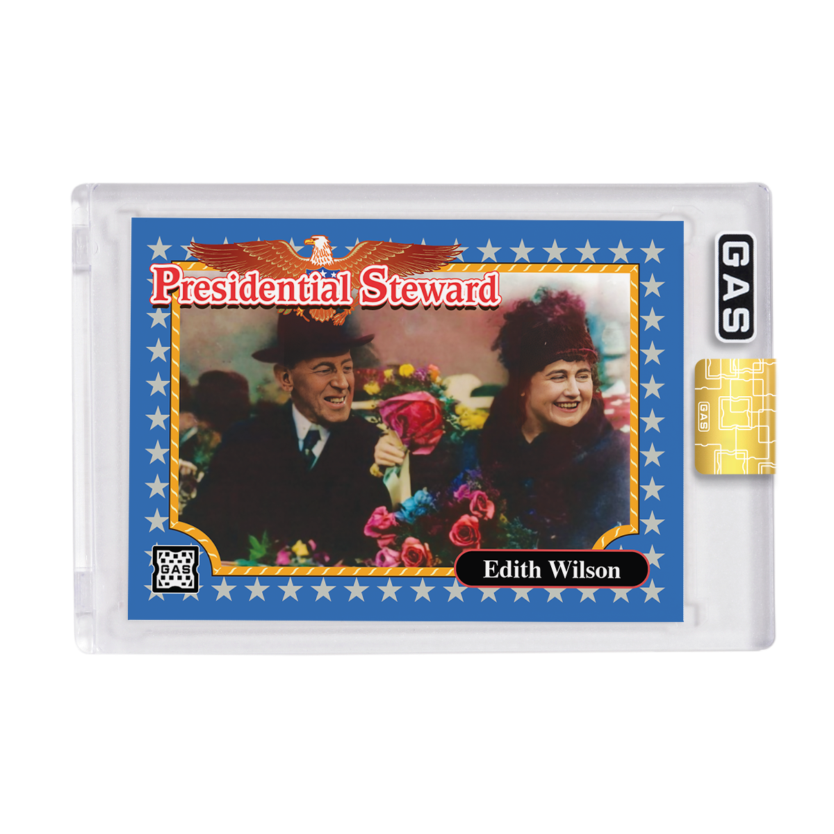 GAS Series 3 #24 Edith Wilson Alternate Art Trading Card #’d to 15