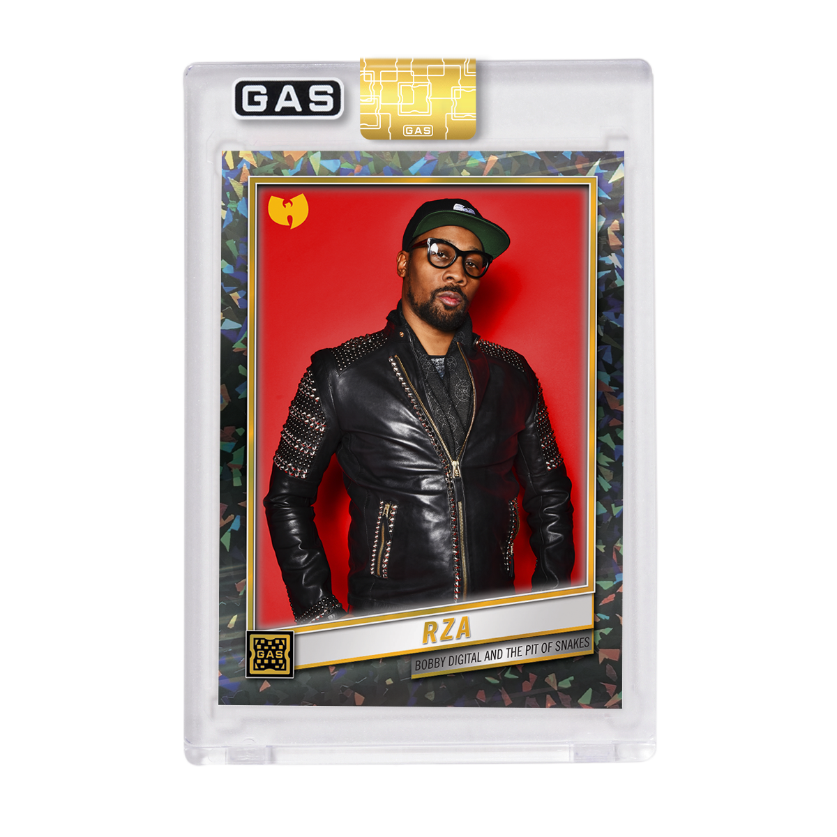 Limited Edition RZA 2023 GAS Cracked Foils Hip-Hop Trading Cards Set