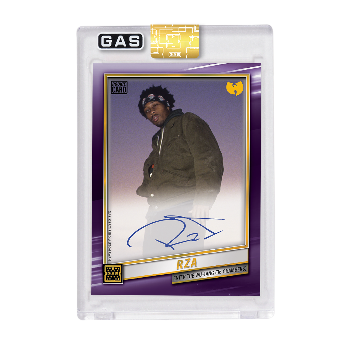 Limited Edition RZA 2023 GAS Cracked Foils Hip-Hop Trading Cards Set