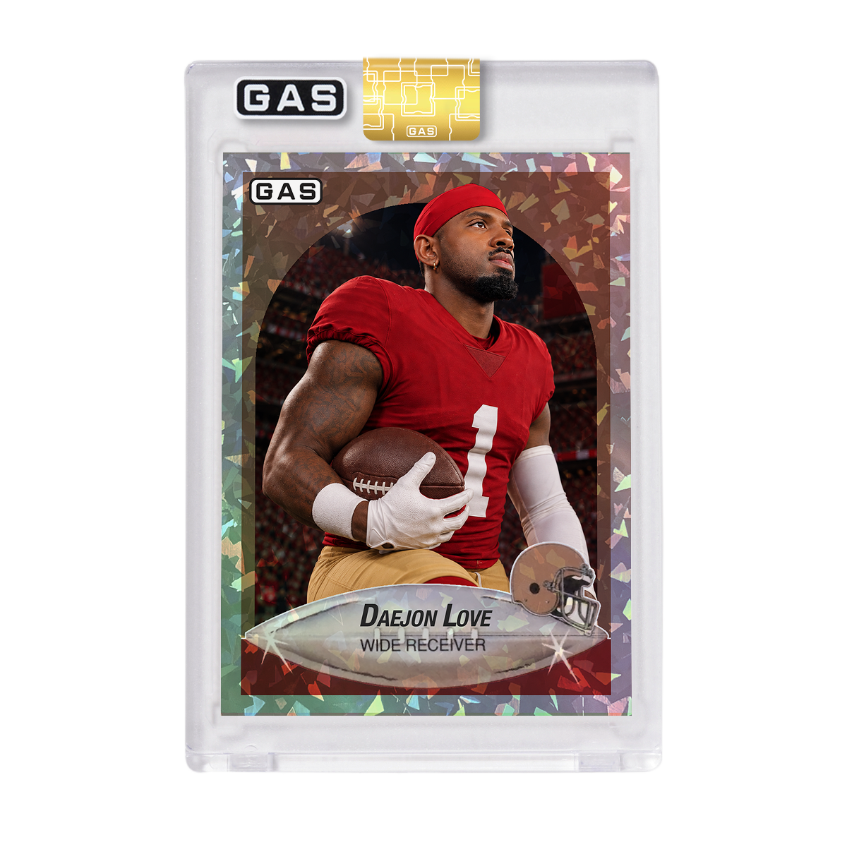 limited edition football cards Daejon Love Cracked Ice Foil GAS Rookie Card – GAS TRADING Character:Mulan sticker card autograph cards 2002 YU-GI-OH! STARTER DECK: