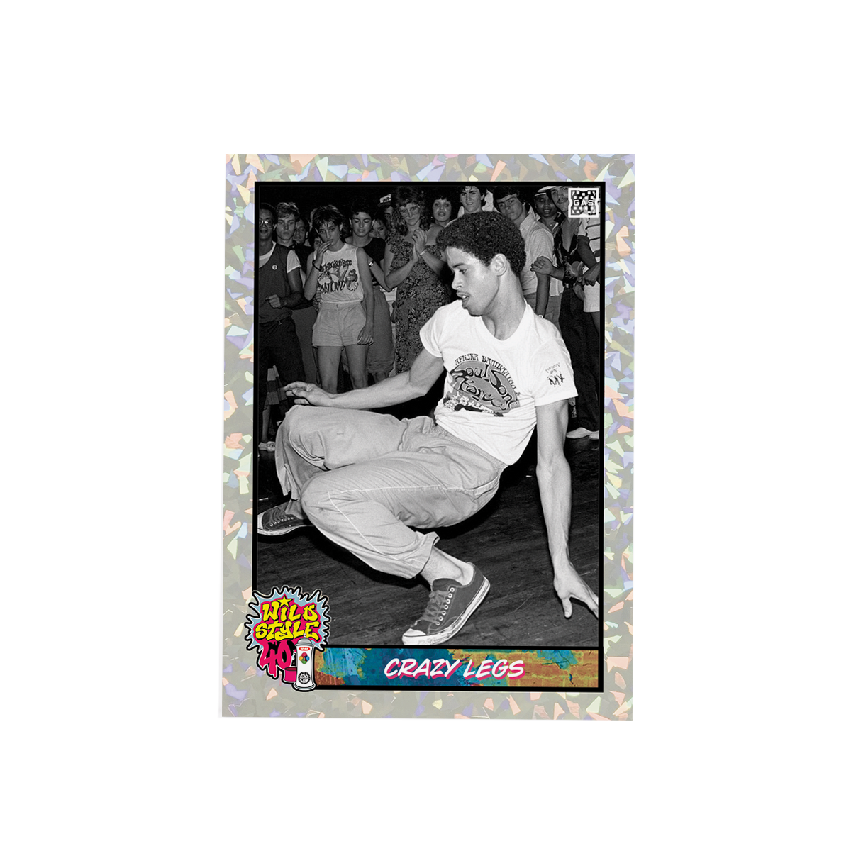 Limited Edition Wild Style 40th Anniversary GAS Cracked Foil Cards #1-4 Set