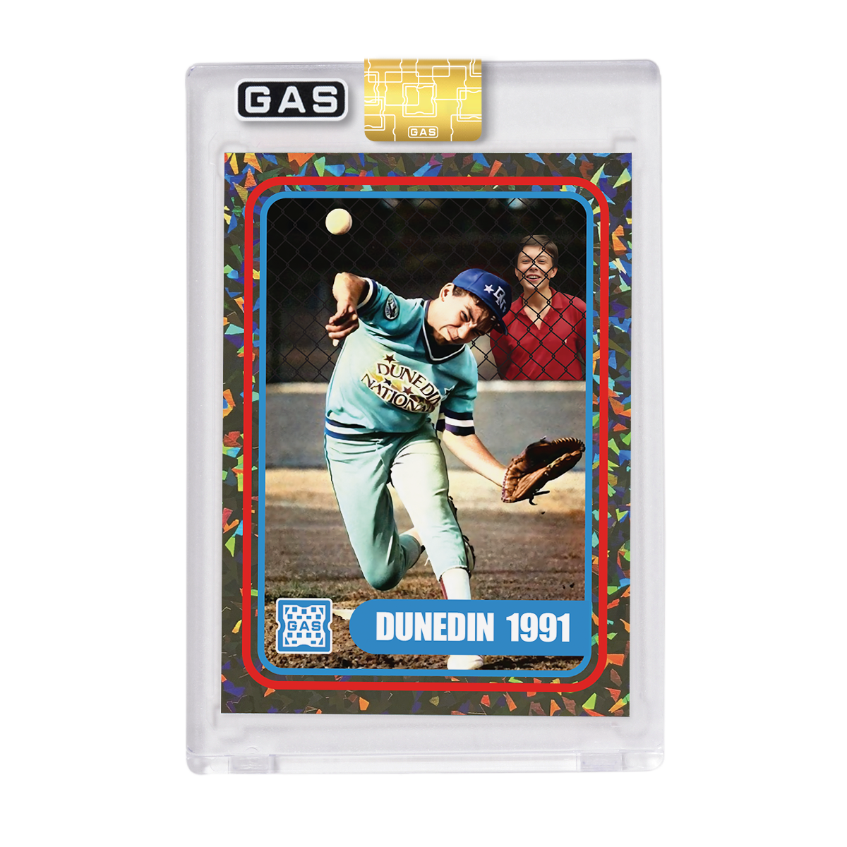 Limited Edition GAS Ron DeSantis Cracked Foil Prism Card