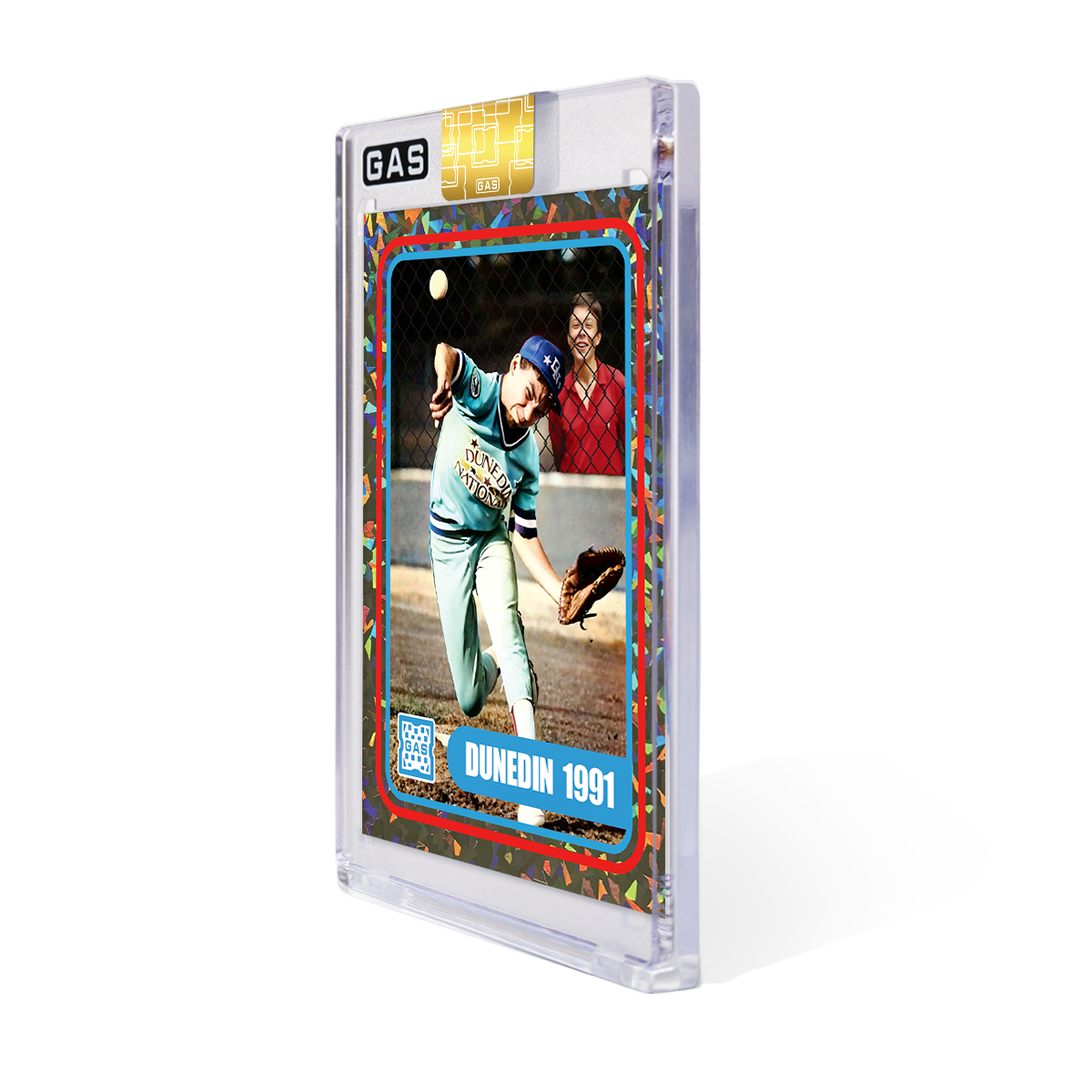 Limited Edition GAS Ron DeSantis Cracked Foil Prism Card