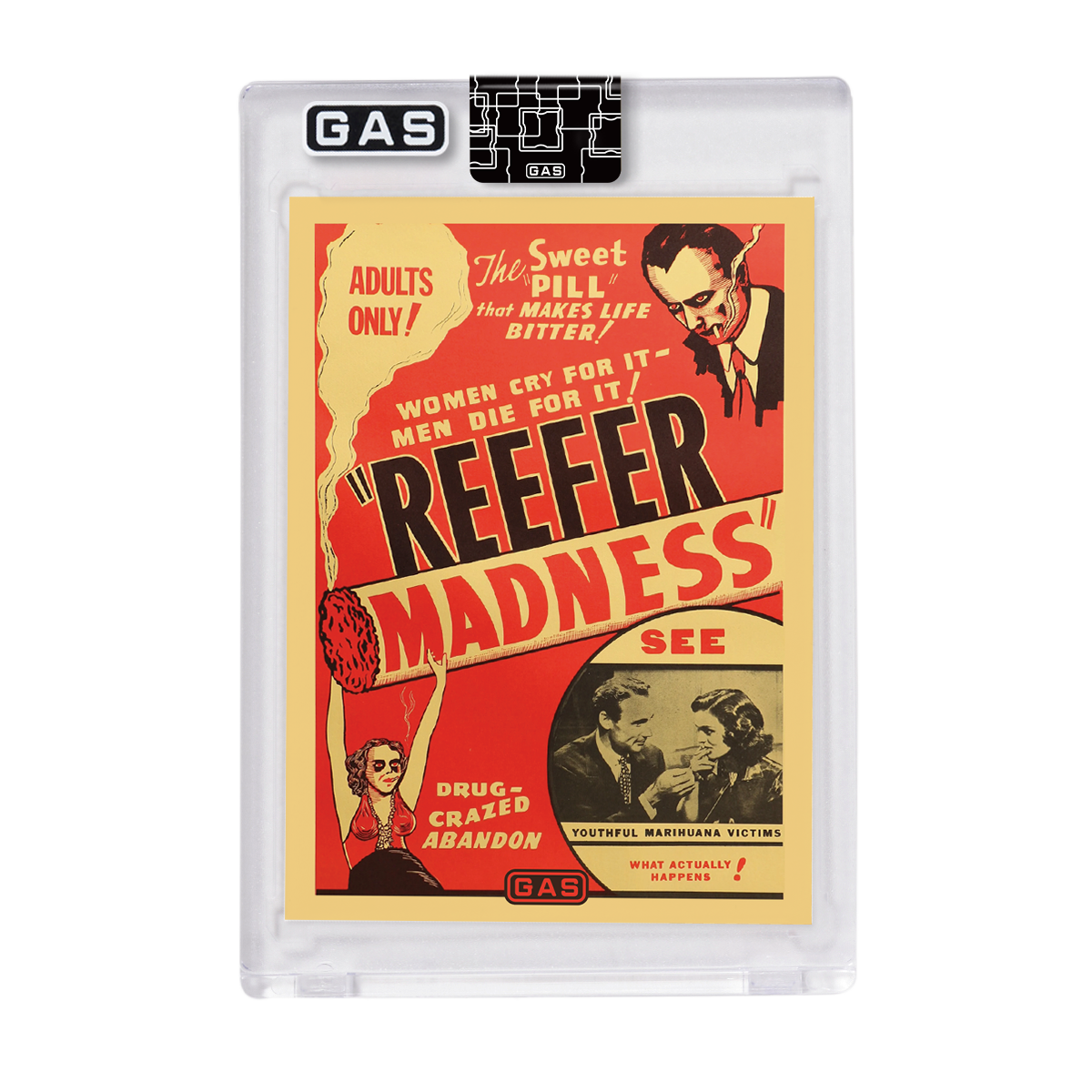 GAS Series 3 26 Reefer Madness Open Edition Trading Card GAS TRADING