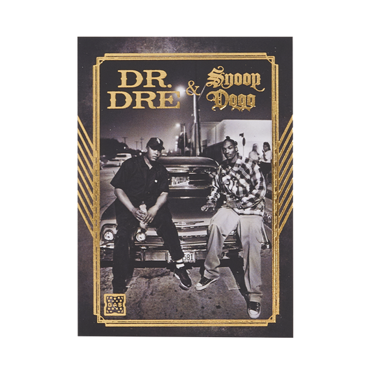 The Official Dr. Dre & Snoop Dogg Deluxe GAS Trading Card Tin Box Set