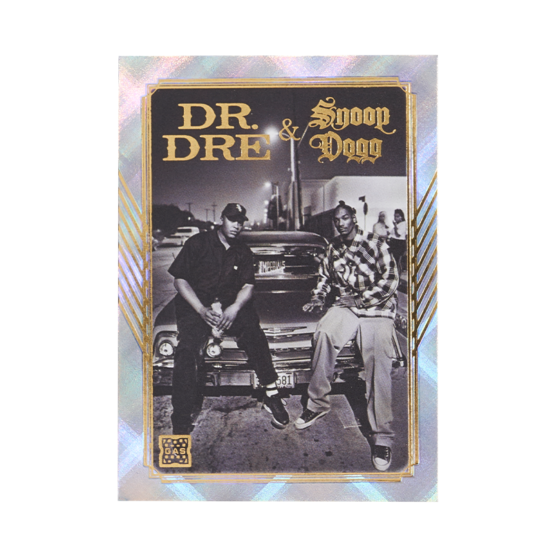 The Official Dr. Dre & Snoop Dogg Deluxe GAS Trading Card Tin Box Set