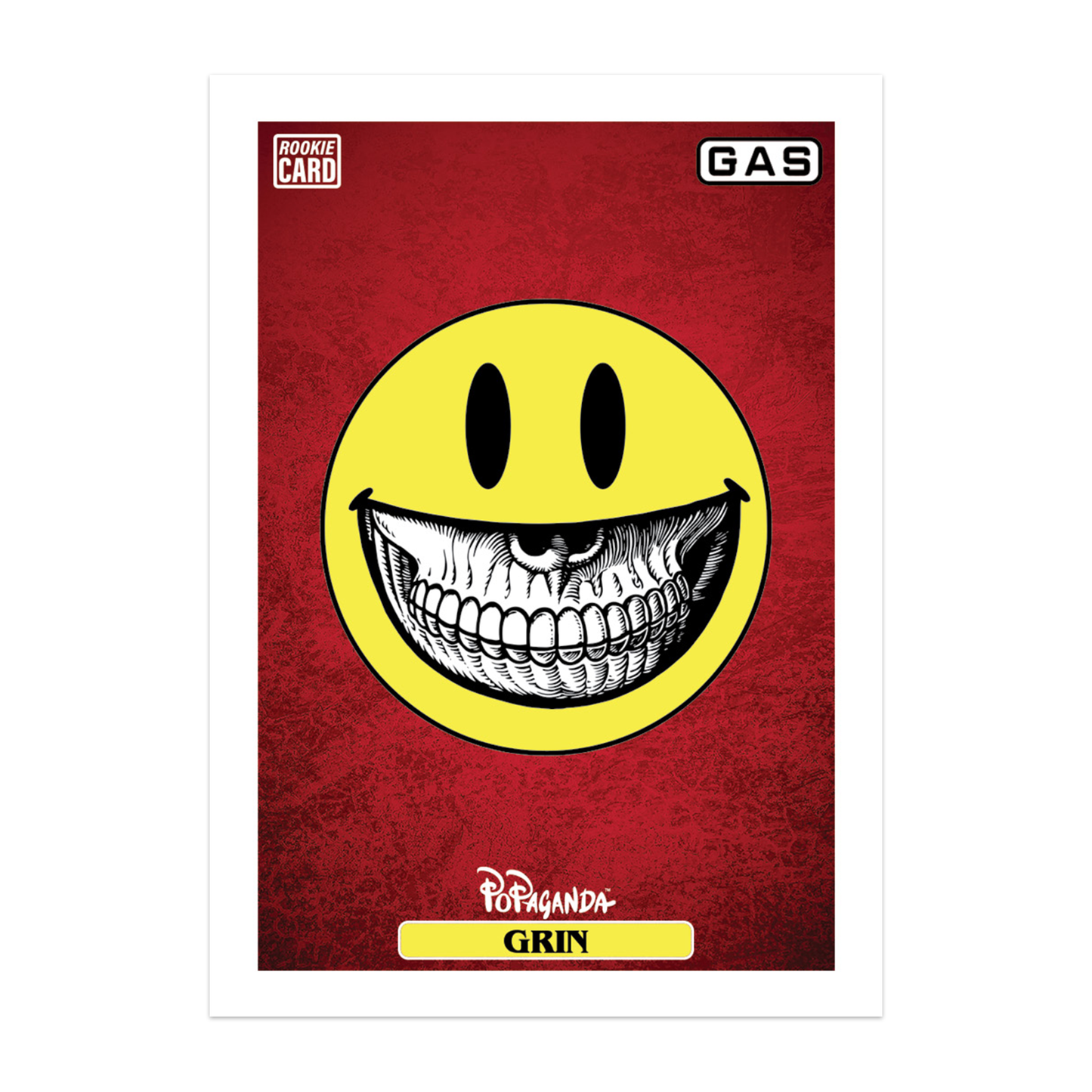 GAS Ron English #1 Grin Rookie Card