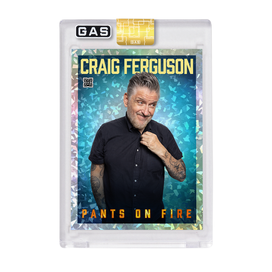 Limited Edition Craig Ferguson x GAS Cracked Foil Card