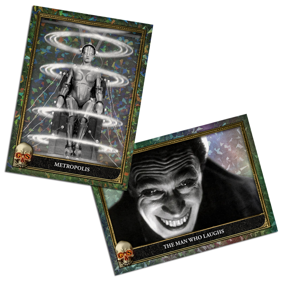 Limited Edition GAS 2024 Halloween 2-Cracked Foil Card Set