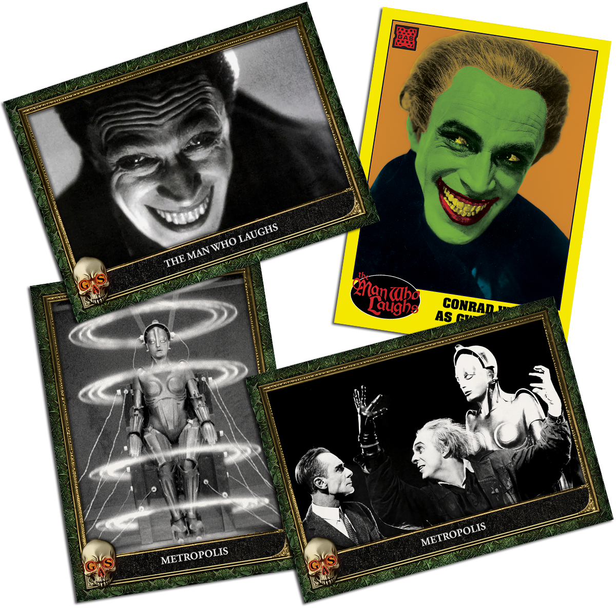 Open Edition GAS 2024 Halloween 4Card Set GAS TRADING CARDS