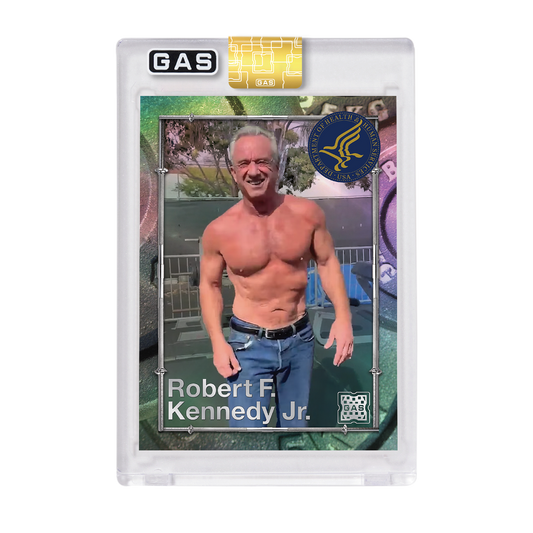 Limited Edition RFK Jr. Department of Health GAS Bodybuilder Foil Card