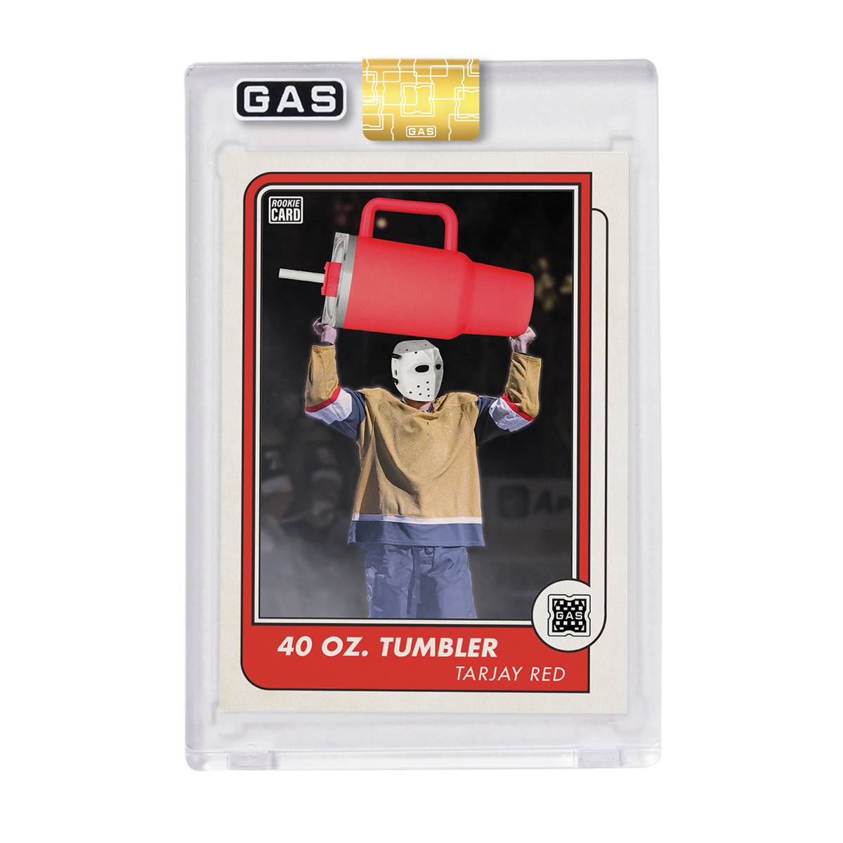 GAS 40 Oz. Tumbler Rookie Short Print Tarjay Red Card