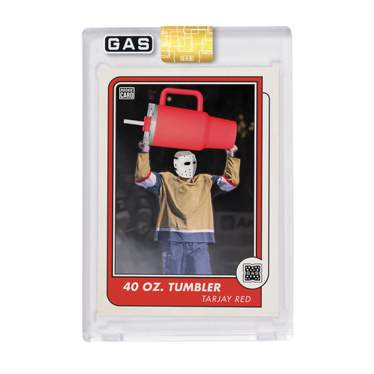 GAS 40 Oz. Tumbler Rookie Short Print Tarjay Red Card