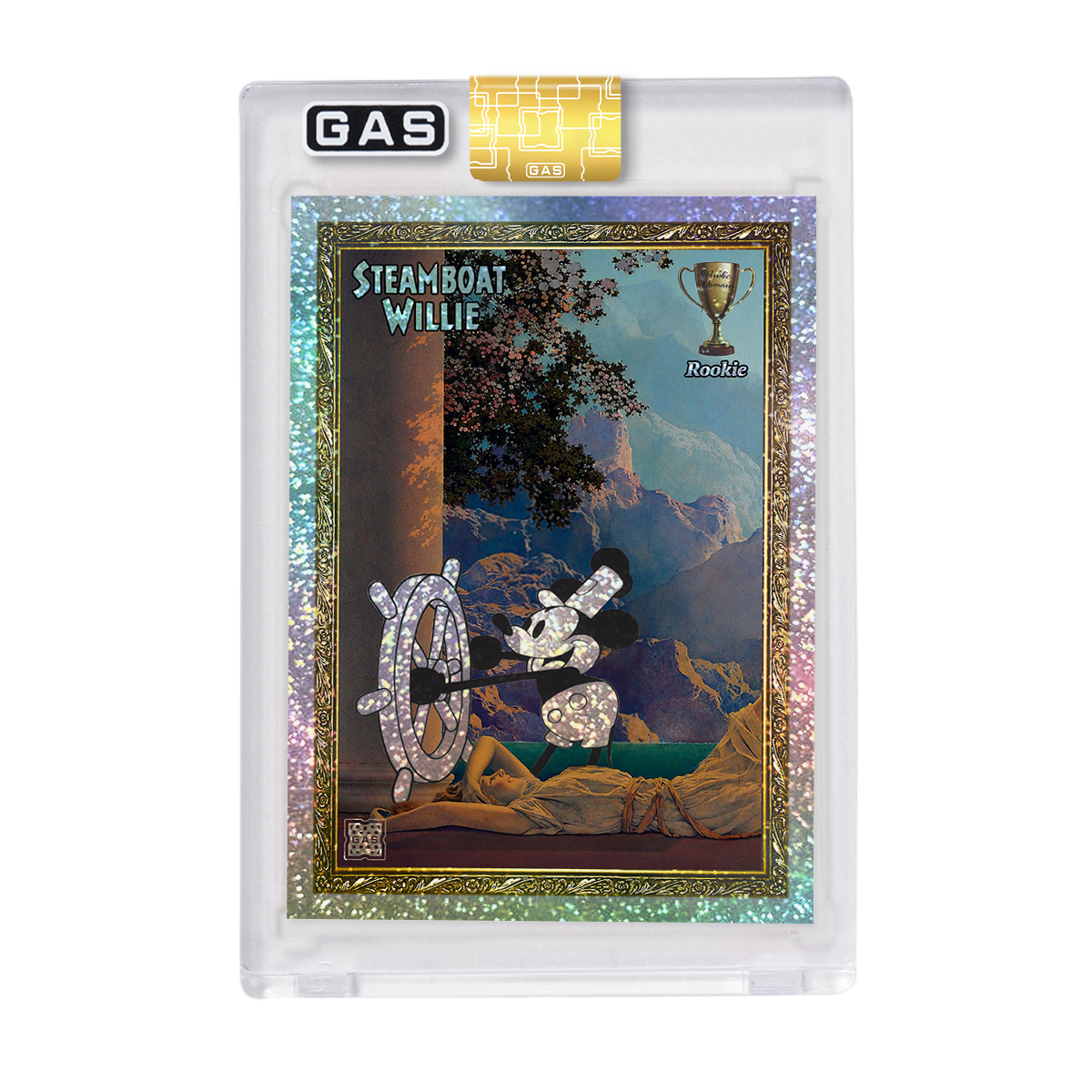 GAS Steamboat Willie Public Domain Rookie Open Edition Trading Card