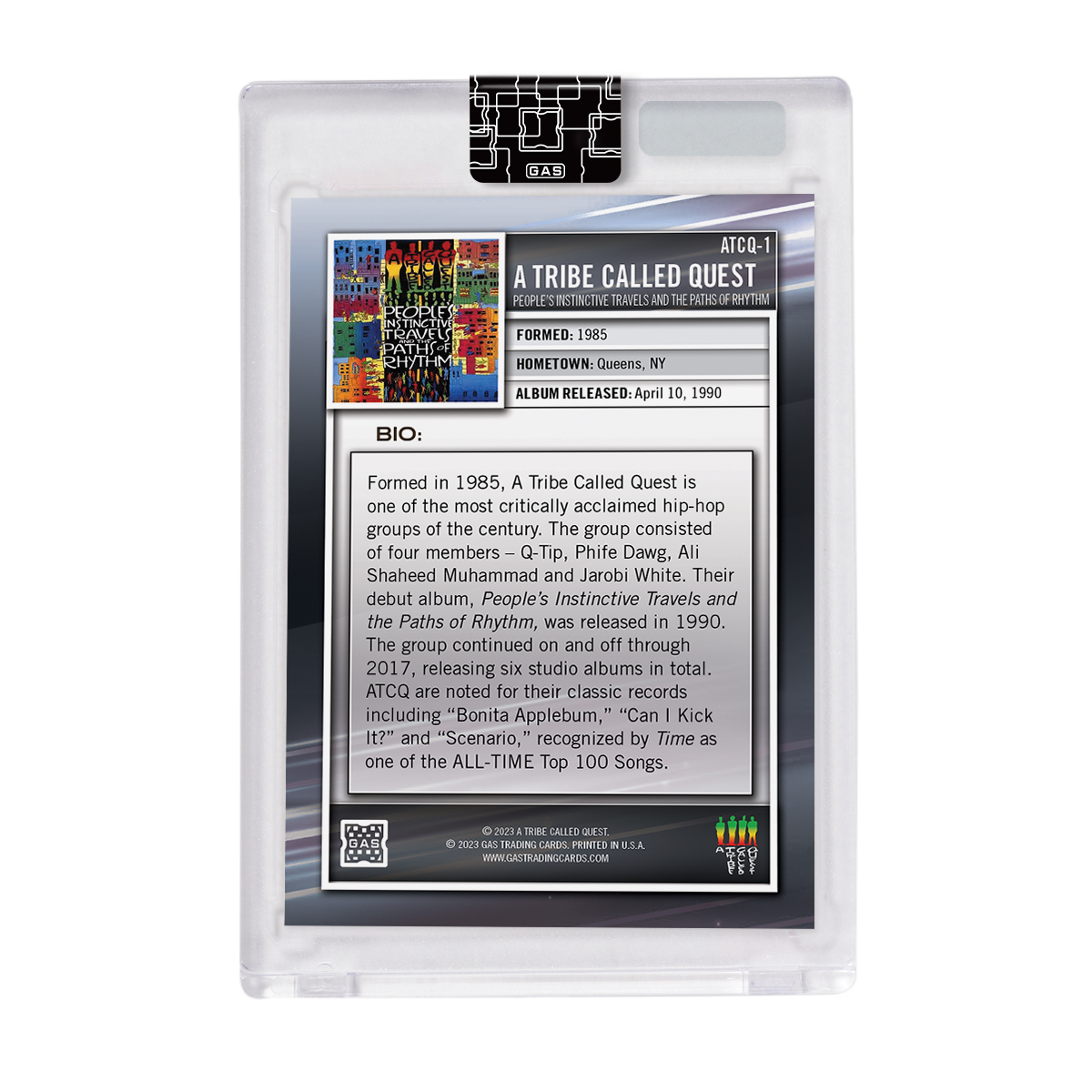 The Official A Tribe Called Quest GAS Trading Cards Set