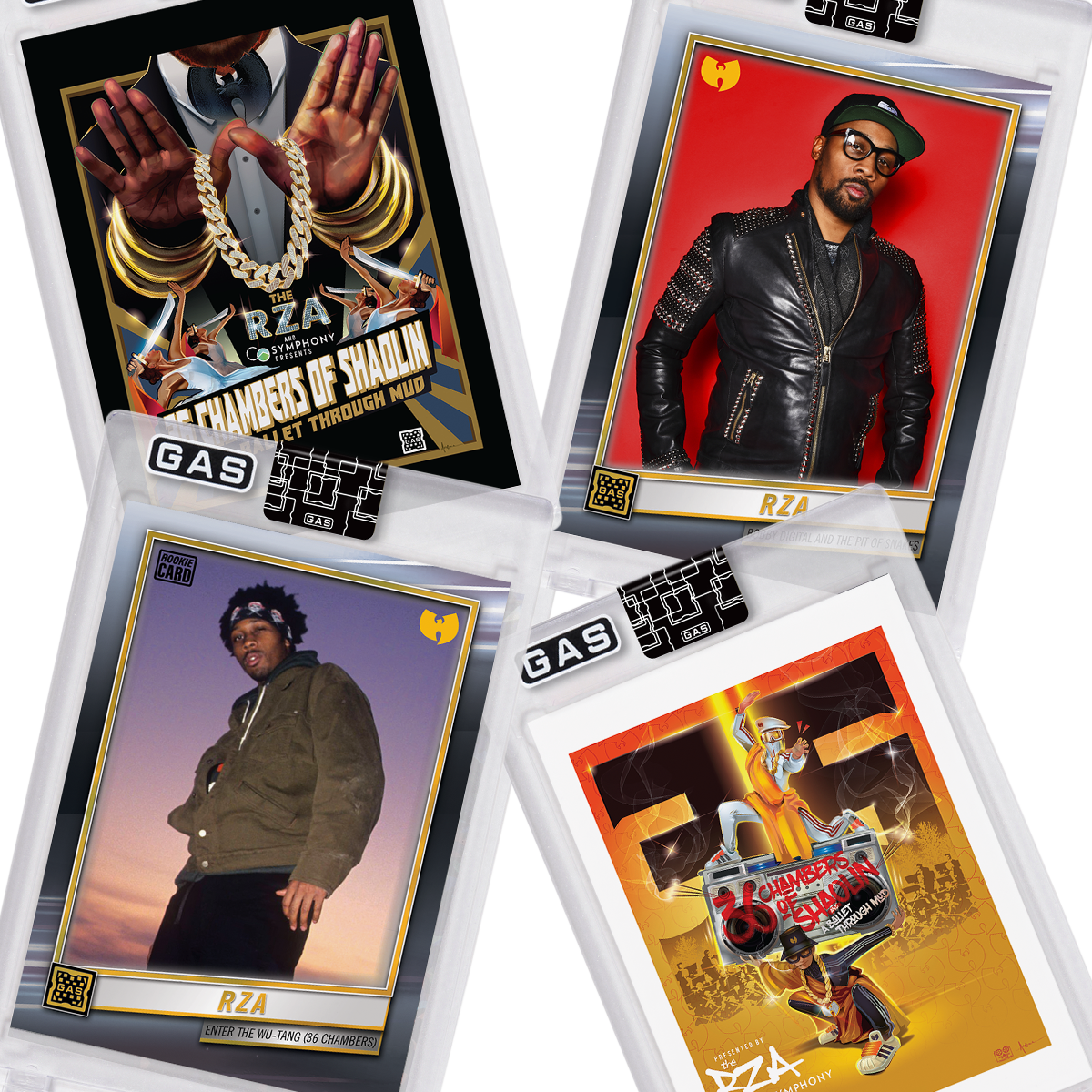 The Official RZA 2023 GAS Hip-Hop Trading Cards Set