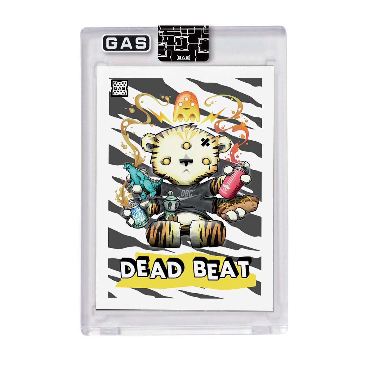 GAS Clutter Artist Series #2 Dead Beat City Open Edition Trading Card