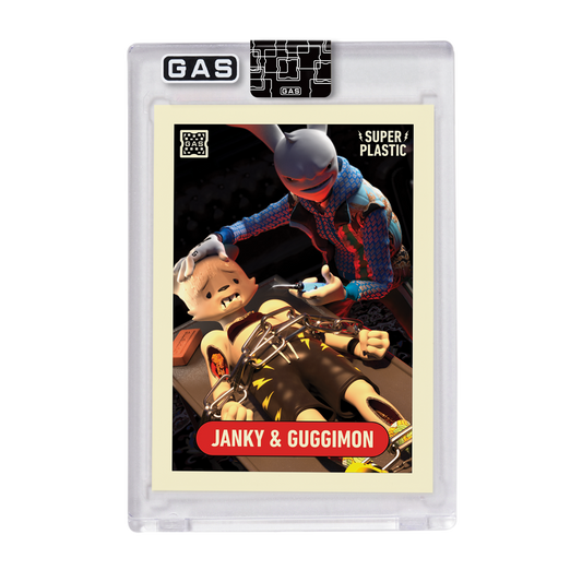 The Official Superplastic Janky & Guggimon GAS Trading Card