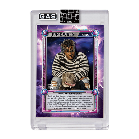 The Official Juice WRLD GAS Trading Card