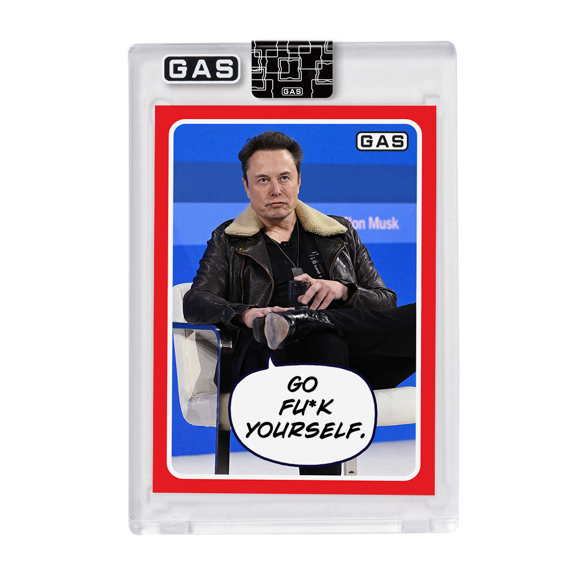 2023 GAS Elon Musk Open Edition Trading Card
