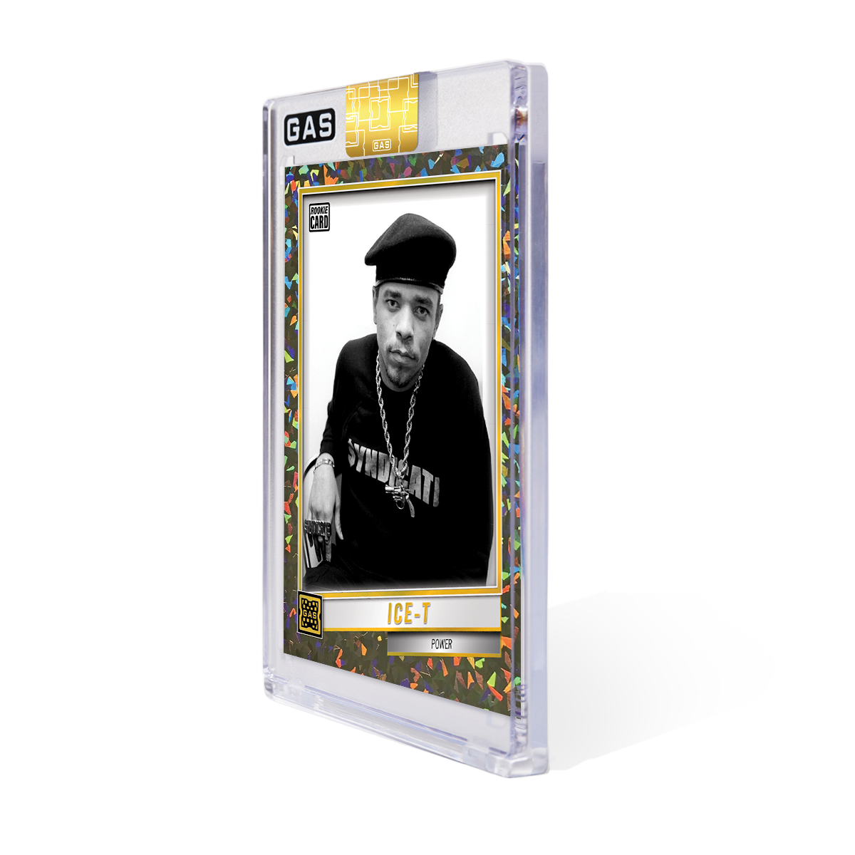 Limited Edition Ice-T 2023 GAS Cracked Foil Prism Hip-Hop Trading Cards Set