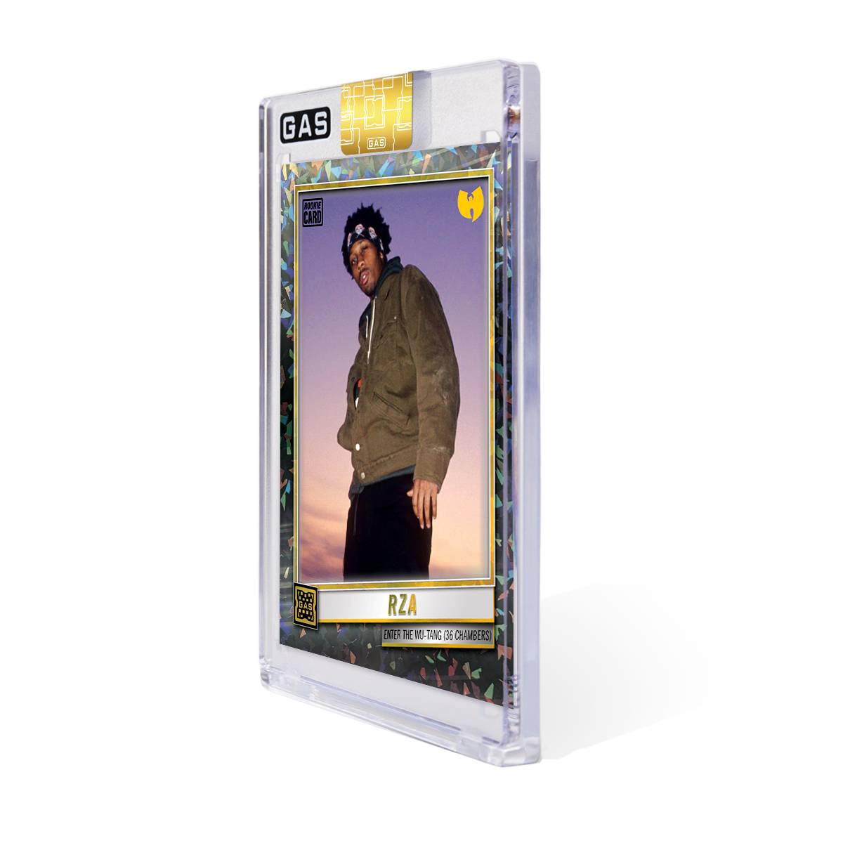 Limited Edition RZA 2023 GAS Cracked Foil Prism Hip-Hop Trading Cards Set