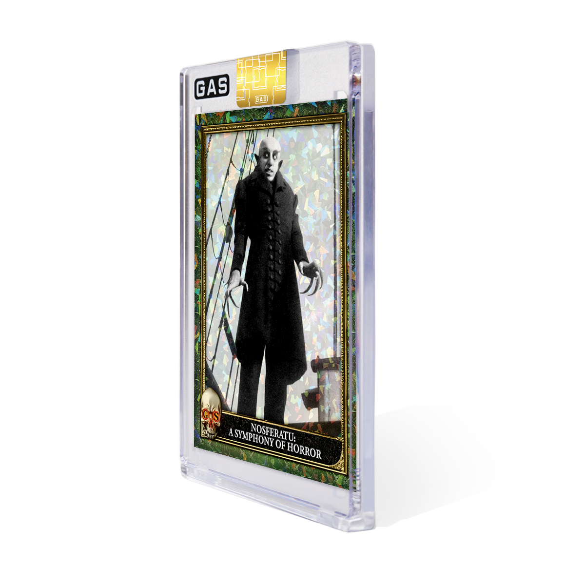 Limited Edition GAS Horror #1 Nosferatu Cracked Foil Prism Card