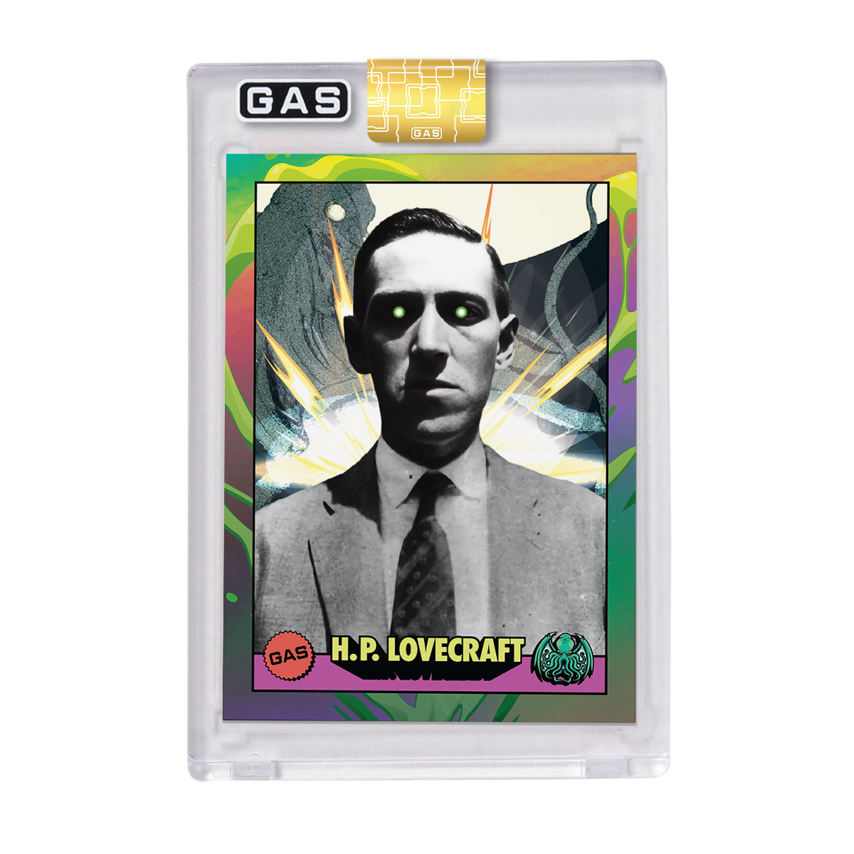 GAS Series 3 #21 H.P. Lovecraft Open Edition Trading Card
