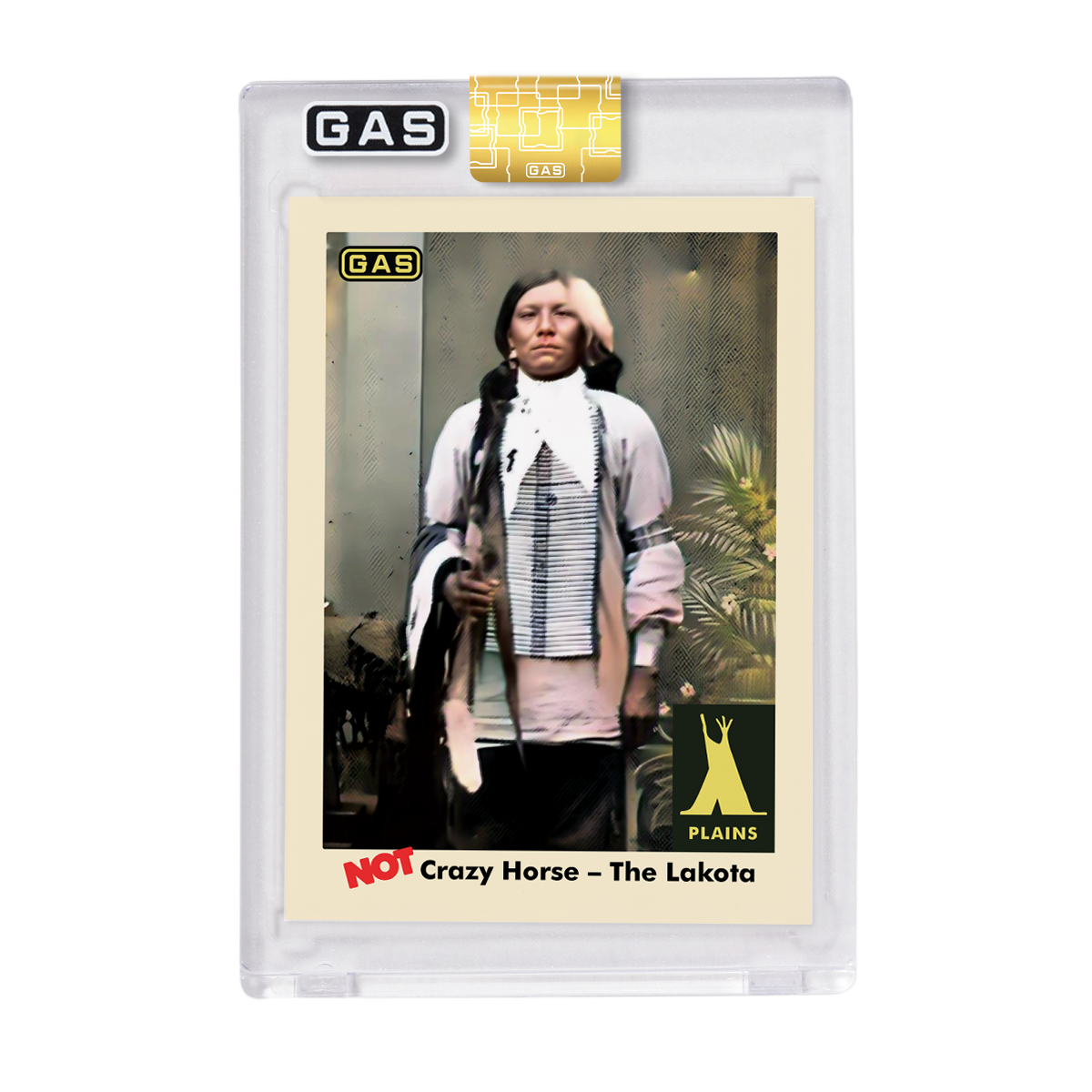 GAS Series 3 25 NOT Crazy Horse Short Print Trading Card ’d to 20