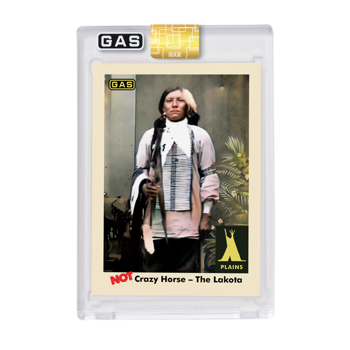 GAS Series 3 #25 NOT Crazy Horse Short Print Trading Card #’d to 20