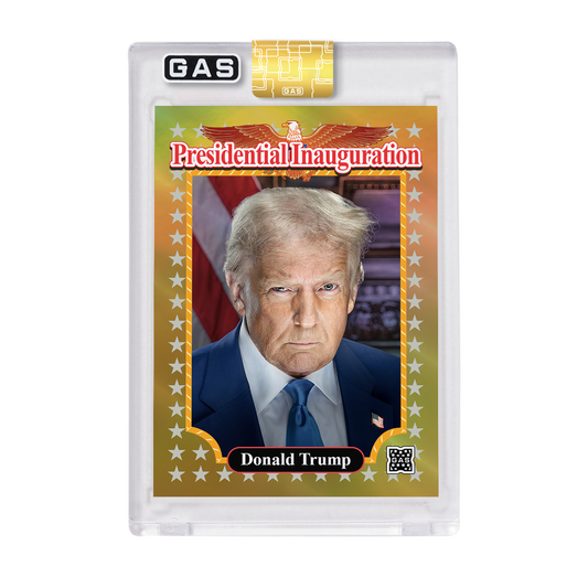 Limited Edition Donald Trump’s Official Portrait GAS Gold Foil Card