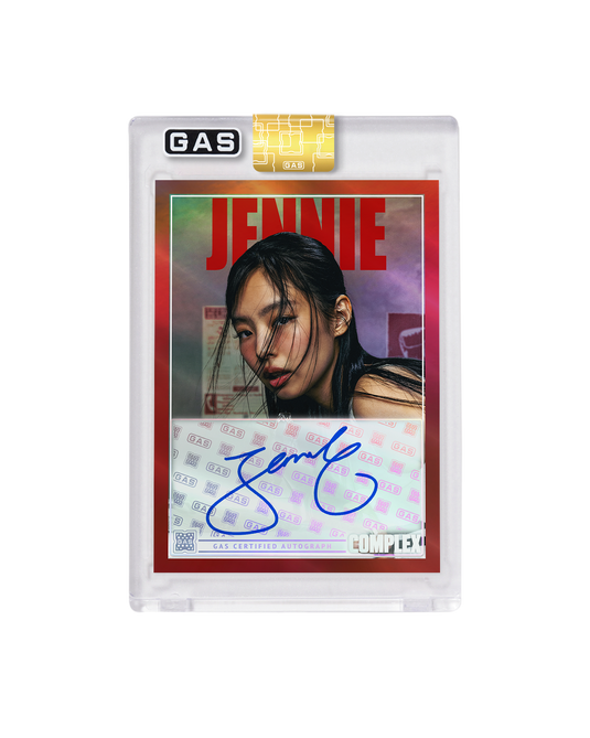 Blackpink Plush Jennie 2025 GAS Trading Card – Jennie Complex X