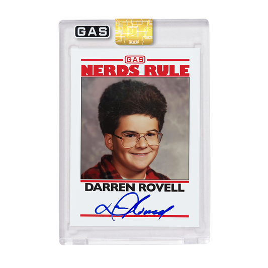 Limited Edition Darren Rovell Autograph GAS Trading Card