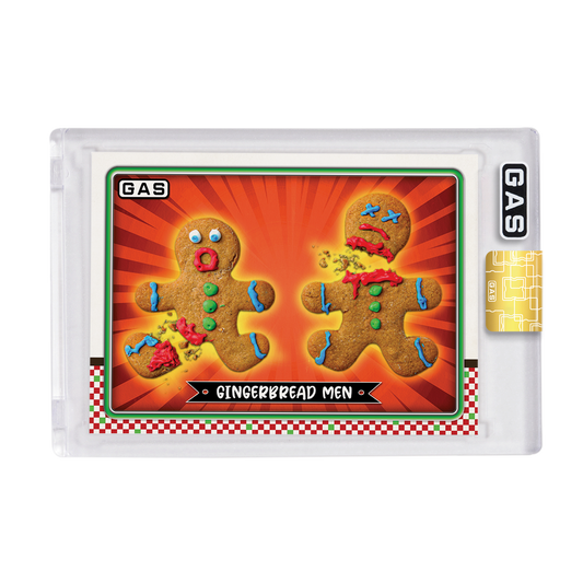 GAS-tronomy #4 Gingerbread Men Short Print Trading Card #’d to 15