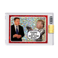 Limited Edition GAS Donald Trump Meets with Elon Musk Cracked Foil Prism Card