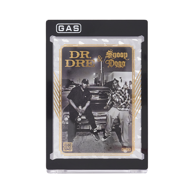 Limited Edition Dr. Dre & Snoop Dogg Deluxe GAS Foil Trading Card Tin Box Set