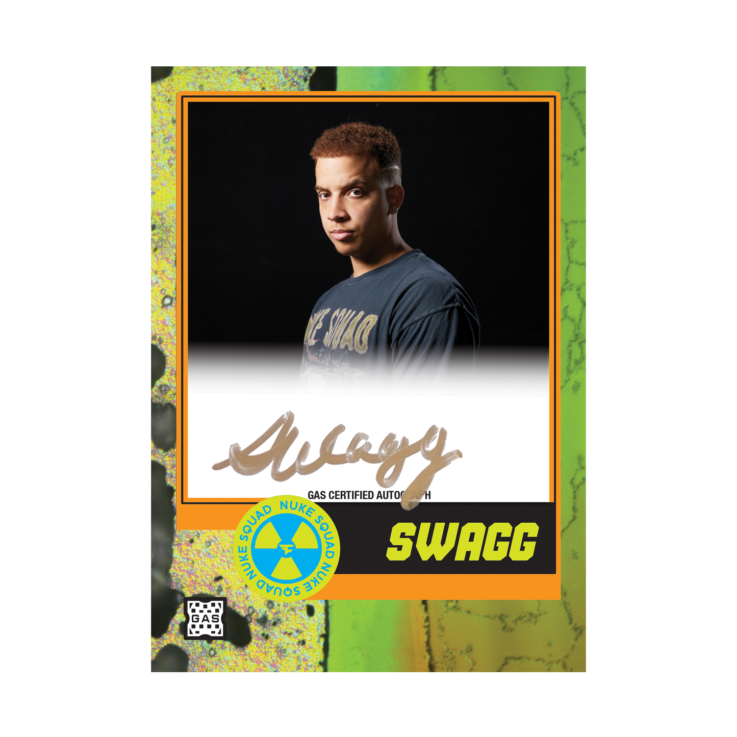Official FaZe Clan Nuke Squad GAS Trading Cards #1-4 Complete Base Bundle