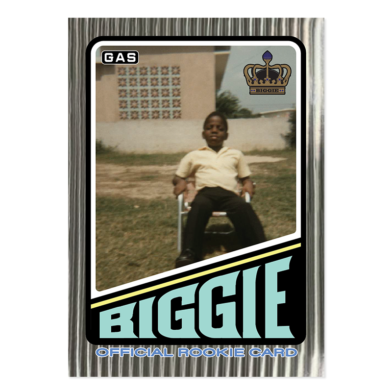 GAS The Notorious B.I.G. Biggie Smalls Limited Edition Rookie Card