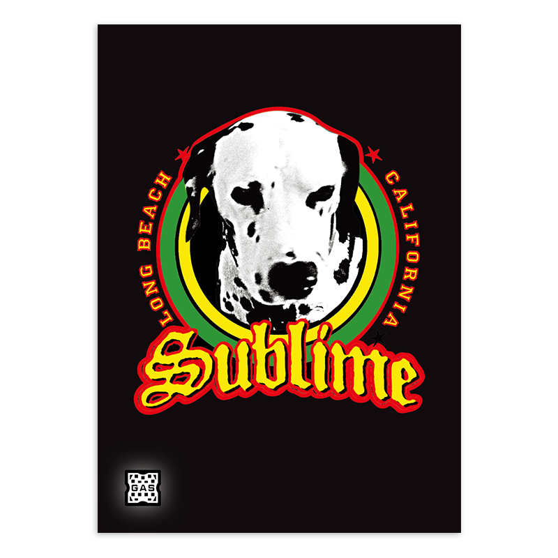 The Official Sublime GAS Trading Card #2 Lou Dog