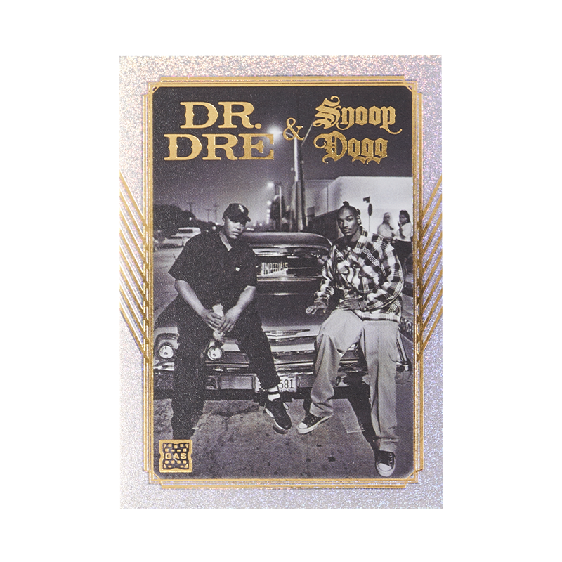 The Official Dr. Dre & Snoop Dogg Deluxe GAS Trading Card Tin Box Set