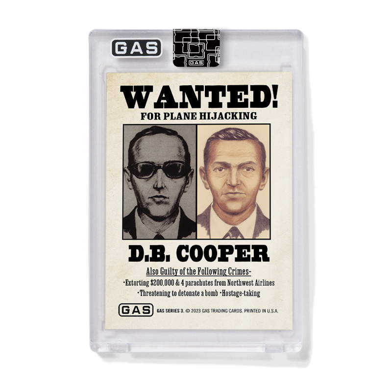 GAS Series 3 #6 D.B. Cooper Open Edition Card