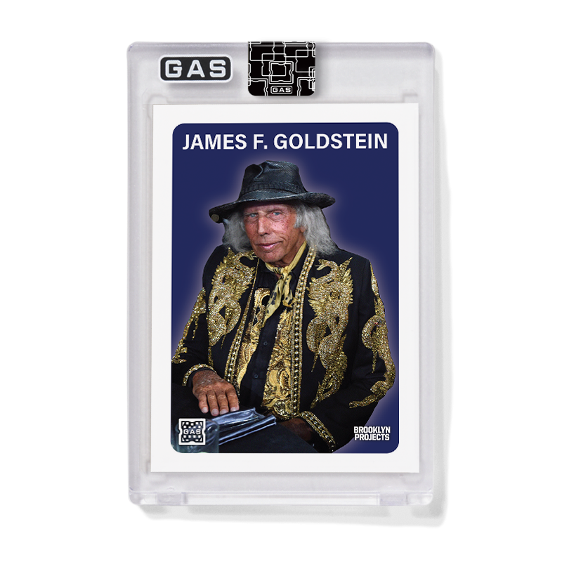 Basketball Legend James F. Goldstein x Brooklyn Projects Open Edition Card