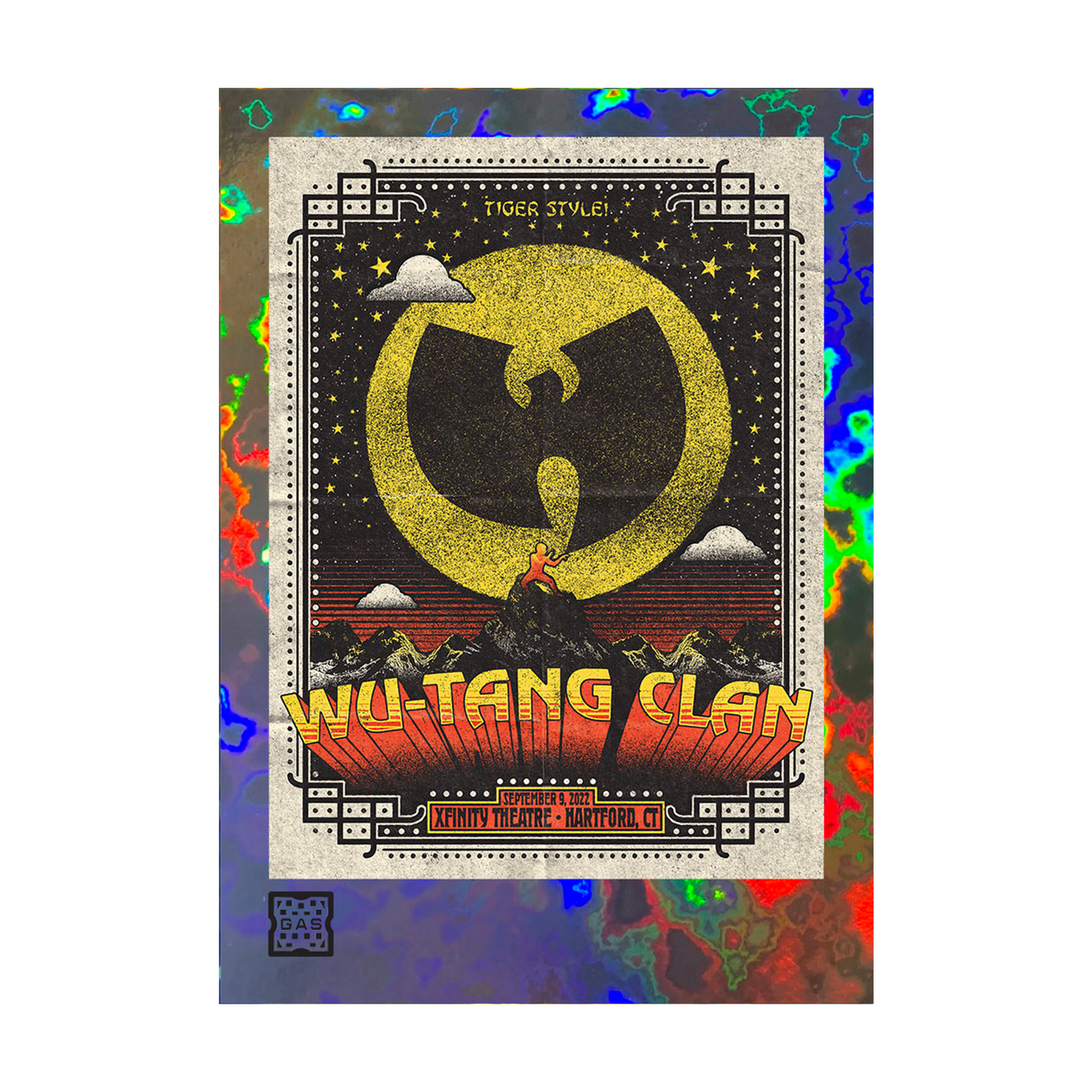 GAS Wu-Tang Clan 9/7-9/9 NTWRK Exclusive 3 Magma Foil Limited Edition Card Bundle