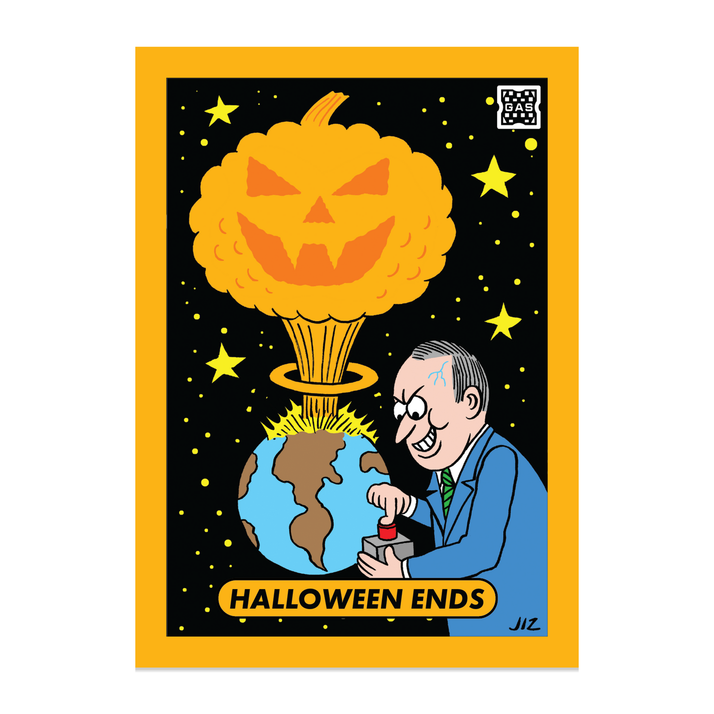 GAS Shock Drop #4 Halloween Ends By Johnny Ryan