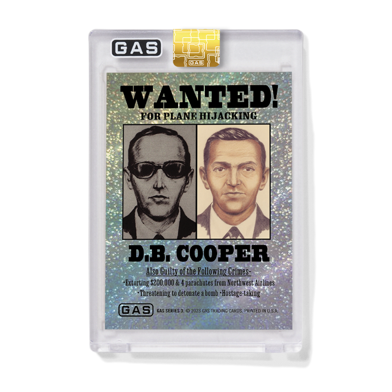 GAS Series 3 #6 D.B. Cooper Open Edition Card