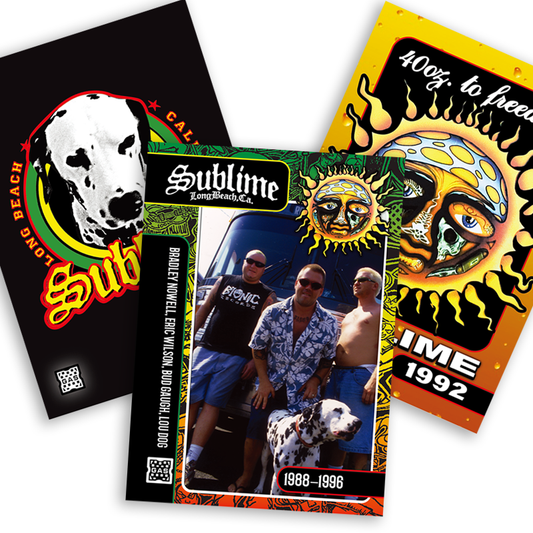 The Official Sublime GAS Trading Cards #1-3 Base Bundle